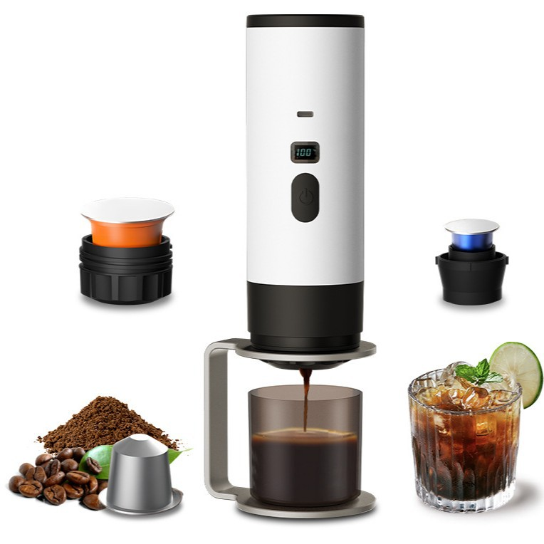 WildBrew Go – 3-in-1 Mini Portable Espresso Machine