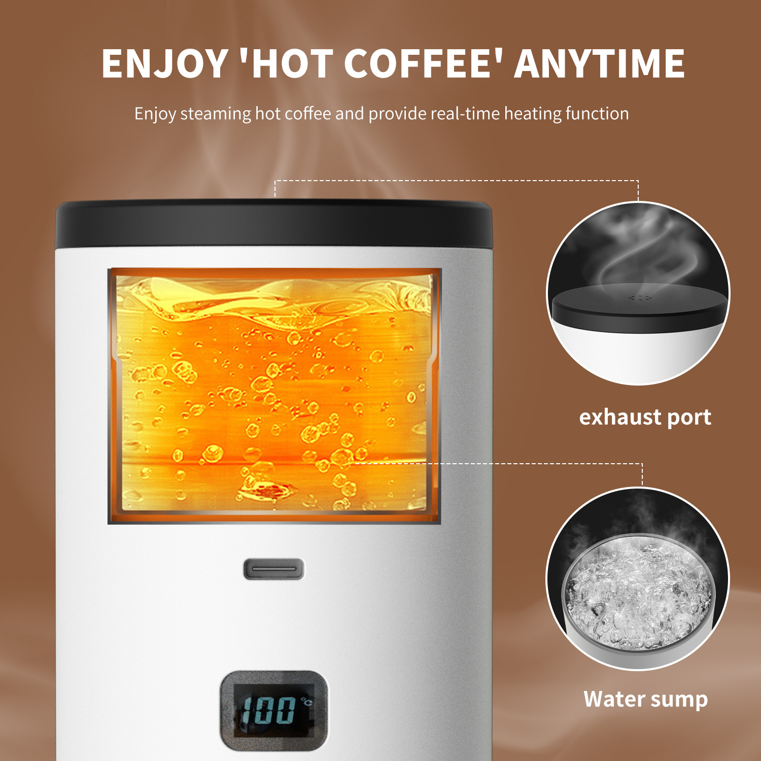 WildBrew Go – 3-in-1 Mini Portable Espresso Machine